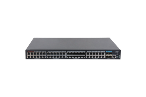 欧博abg(中国)L2+管理型万兆PoE交换机DH-S3900C-48GT4XF-400-48个10/100/1000M以太网PoE端口，4个1/10G SFP+端口