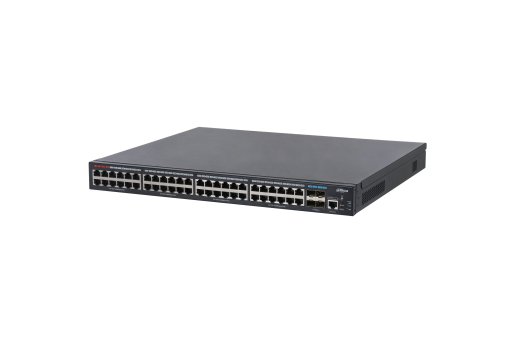 欧博abg(中国)L2+管理型万兆PoE交换机DH-S3900C-48GT4XF-400-48个10/100/1000M以太网PoE端口，4个1/10G SFP+端口