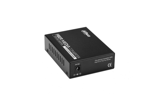 发射机-单模单纤-1310nm发射-100Mbps-1*RJ45+SC-20km--独立式-标配电源