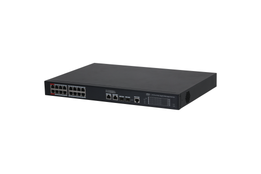 管理型16口全千兆PoE交换机